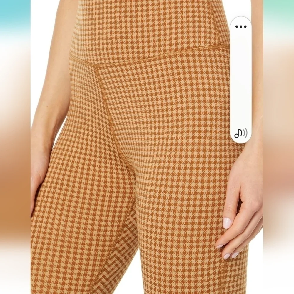 3 X$25  Madewell Flex Leggings - Check Print High-rise, slim fit. Size L